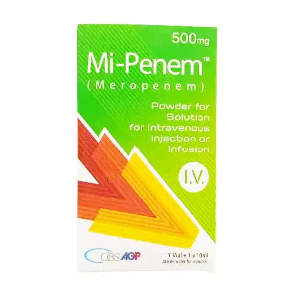 Mi-penem 500mg Iv Injection 1s